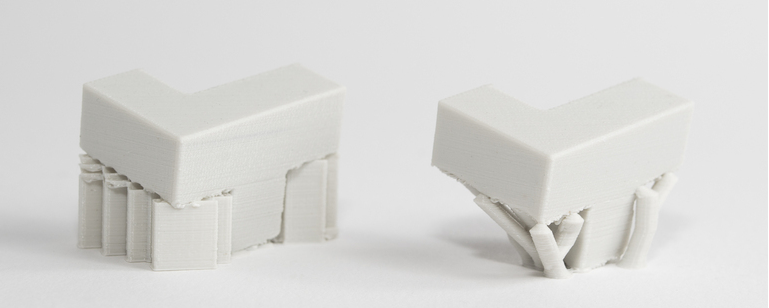 3D打印支撑类型