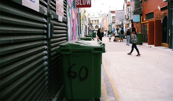 垃圾桶二维码赋能市政废物管理